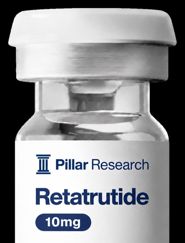 Pillar Research Retatrutide research vial