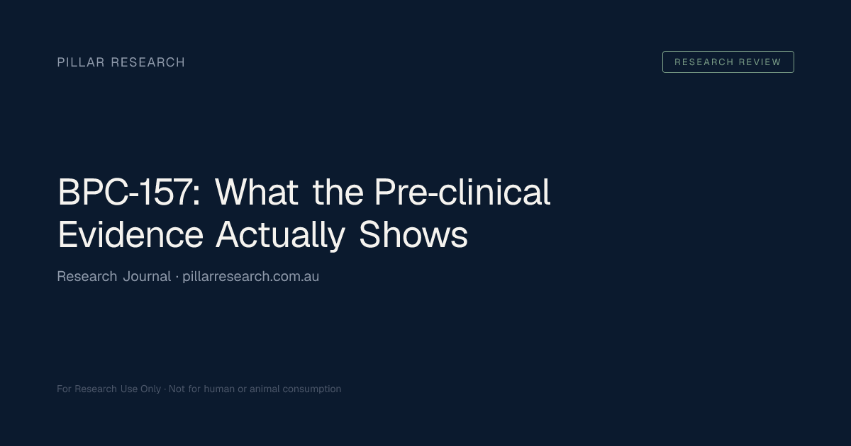 BPC‑157: What the Pre‑clinical Evidence Actually Shows