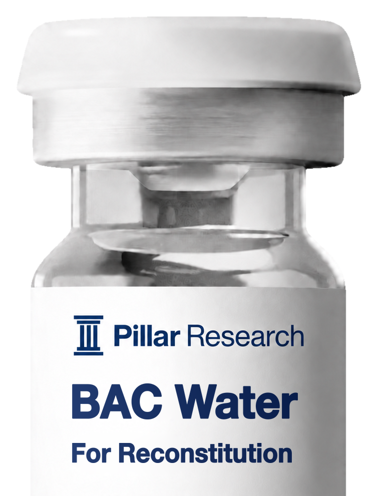 Bacteriostatic Water 10mL research vial